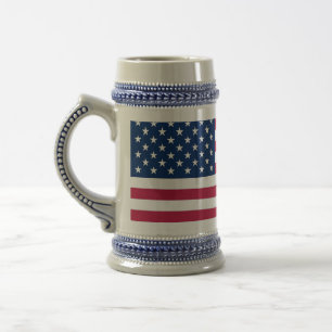 Mug avec drapeau des Etats-Unis