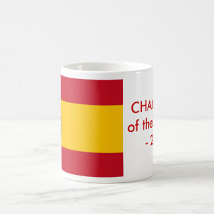Mug avec drapeau d'Espagne