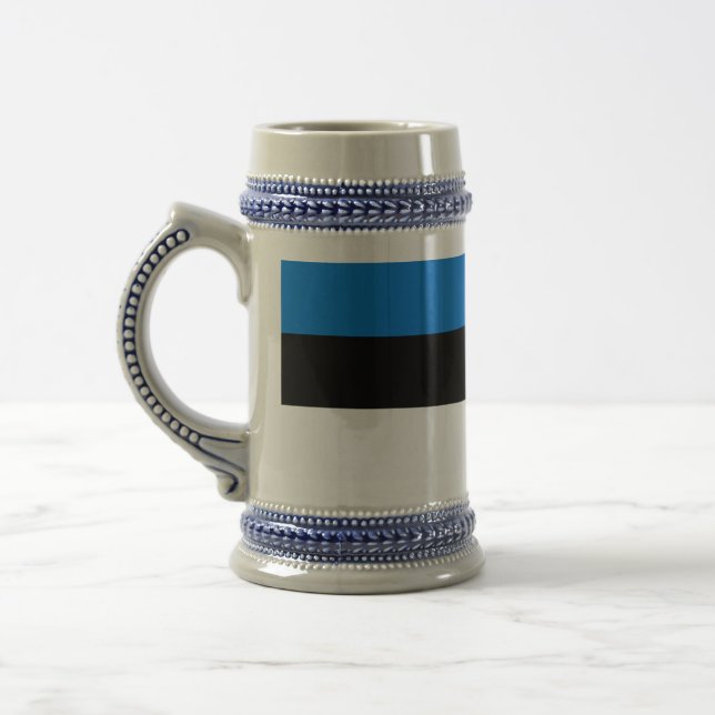 Mug avec drapeau d'Estonie (Gauche)