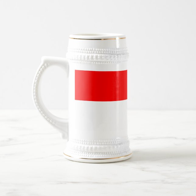 Mug avec drapeau d'Indonésie (Gauche)