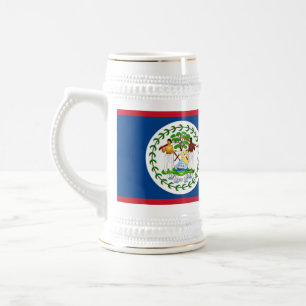 Mug avec drapeau du Belize