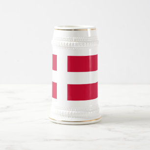 Mug avec drapeau du Danemark