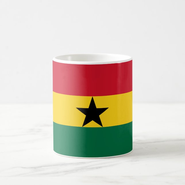 Mug avec drapeau du Ghana (Centre)