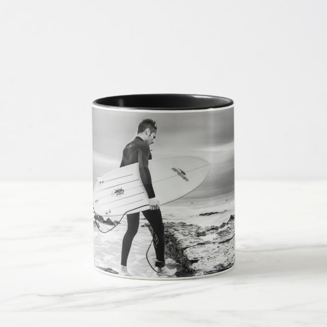 Mug avec image de surfer (Centre)