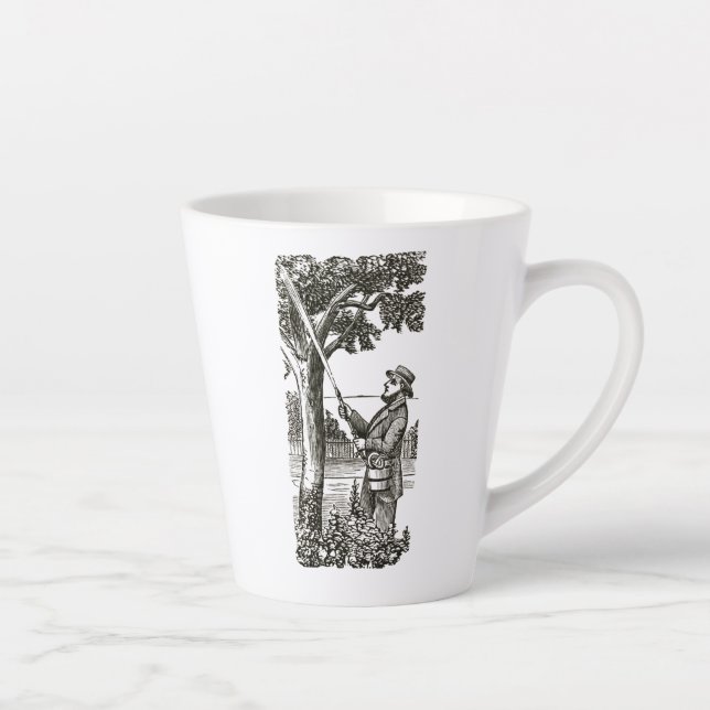 Mug avec jardinier antique (Droite)