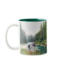 Mug avec Kees dans la forêt