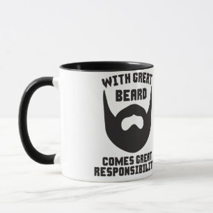 Mug Avec la grande barbe vient la grande