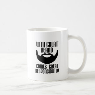 Mug avec la grande barbe vient le grand T-shirt de