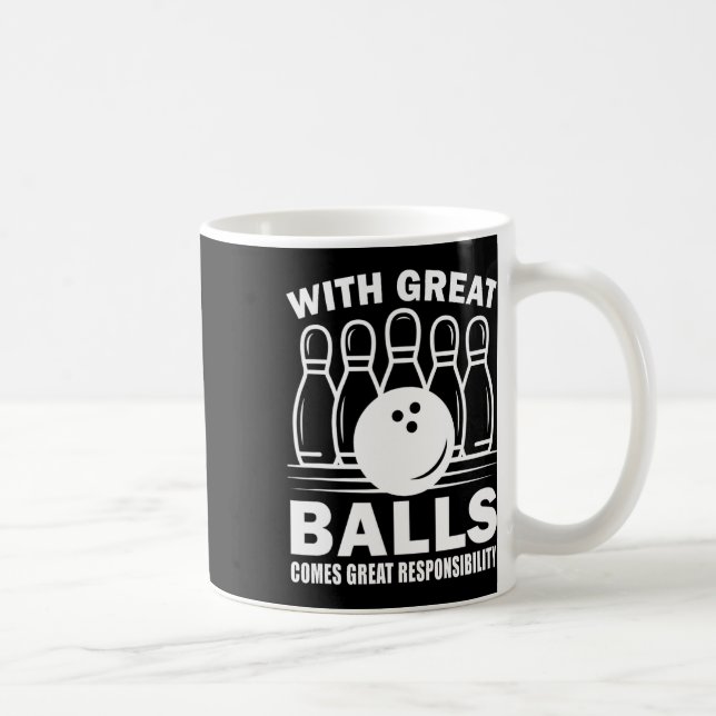 Mug Avec la grande vient grande responsabilité Bowler  (Droite)