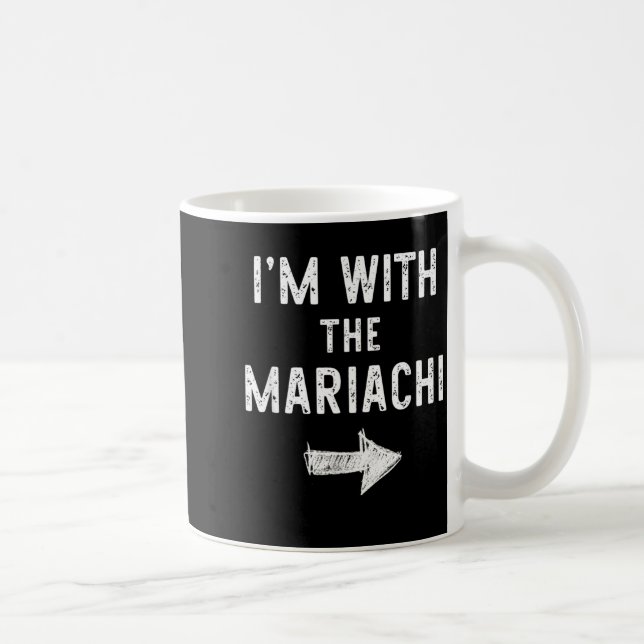 Mug avec le costume de couple drôle d'Halloween de Mar (Droite)