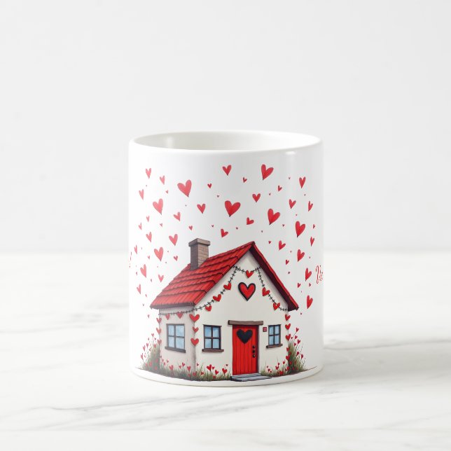 Mug avec le design de la Saint Valentin (Centre)
