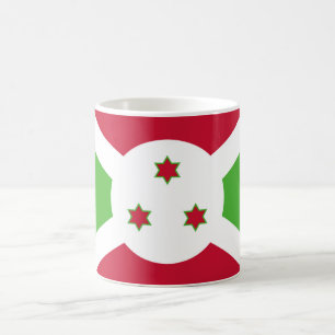 Mug avec le drapeau du Burundi
