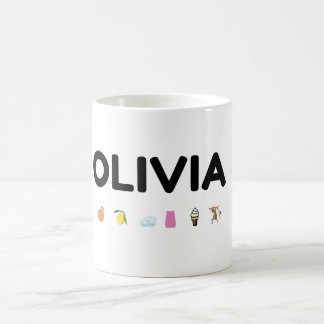 mug avec le nom Olivia