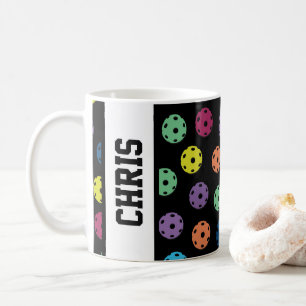 Mug Avec le nom Pickleball : plus de boules de pickles