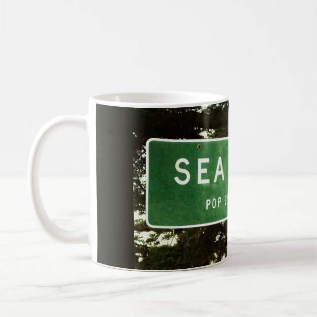 Mug avec l'enseigne emblématique de Sea Ranch (Gauche)