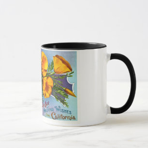 Mug Avec les meilleurs souhaits de nouvelle année de