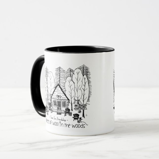 Mug avec l'oeuvre WITW 2021 (Devant gauche)