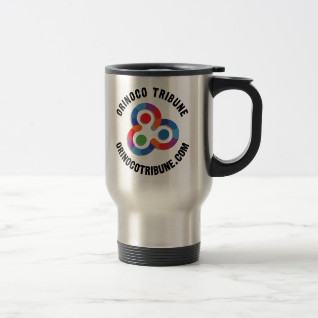 Mug avec logo arrondi (nom + url) (Droit)