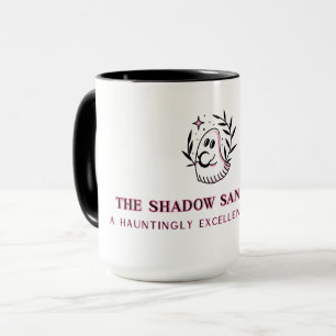 Mug avec logo complet rose et noir