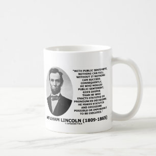 Mug Avec L'Opinion Publique, Rien Ne Peut Échouer À Ci