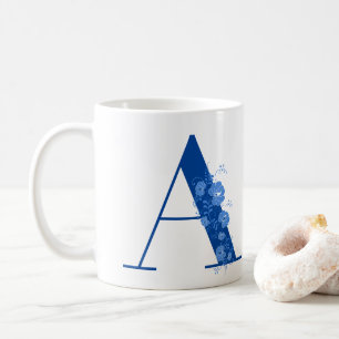 Mug Avec Monogramme Floral