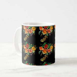 Mug avec motif d'été aquarelle