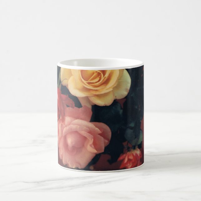 Mug avec Motif Rose géant (Centre)