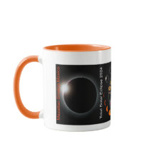 Mug avec Total Solar Eclipse 2024 à Mazatlan