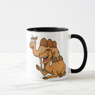 Mug avec un chameau mort de rire
