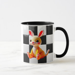mug avec un lapin super mignon.