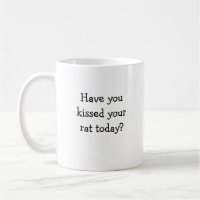 Mug avec un rat mignon
