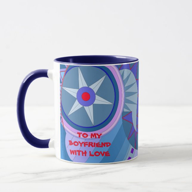 MUG AVEC UNE ART COOL POUR PETIT AMI (Gauche)