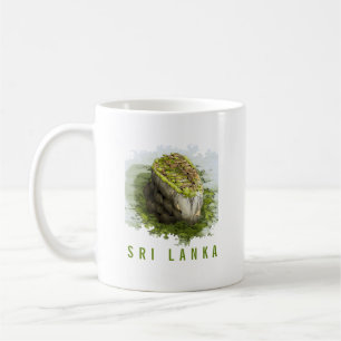 Mug avec une forteresse de Sigiriya.