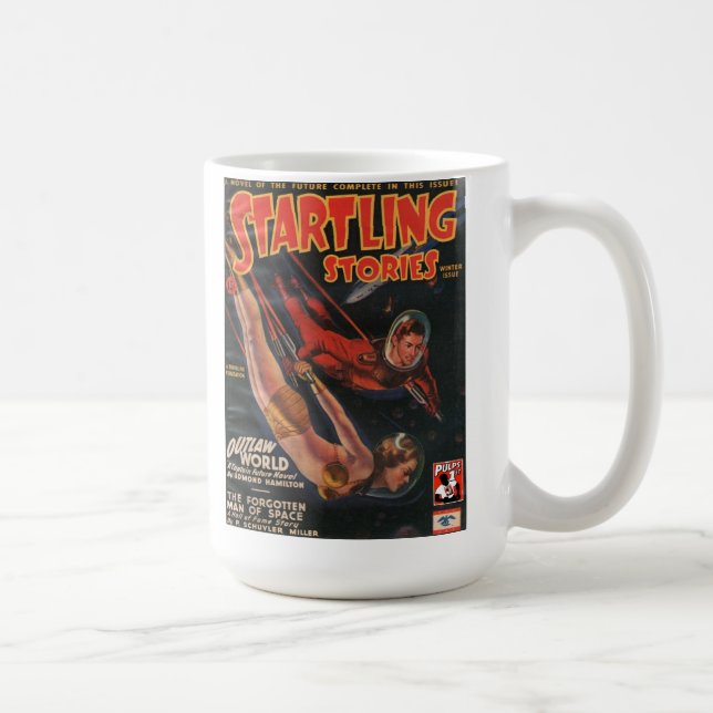 Mug Avenir de la magazine de pulpe d'histoires de (Droite)