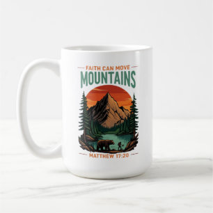 Mug Aventure chrétienne de la foi peut déplacer des mo