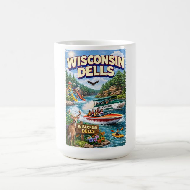 Mug Aventure dans les Wisconsin Dells – Parcs aquatiqu (Centre)