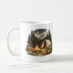 Mug Aventure de camping vintage