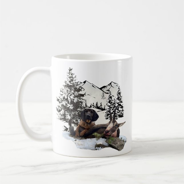 Mug Aventure de chasse au chèvre de montagne    (Gauche)