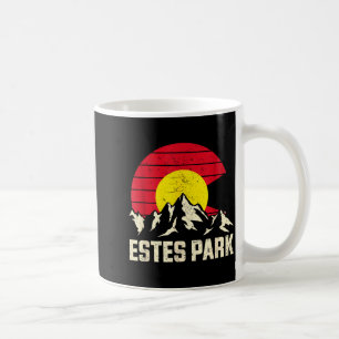 Mug aventure de montagne d'Estes Park drapeau de l'Éta