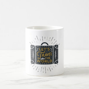 Mug Aventure de valise, parcourons le monde