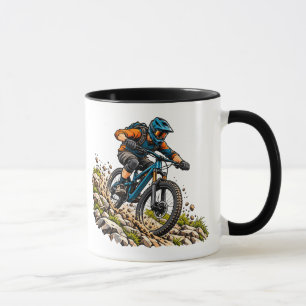 Mug Aventure de vélo tout terrain pour les cyclistes M