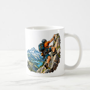 Mug Aventure d'escalade pour les grimpeurs de montagne