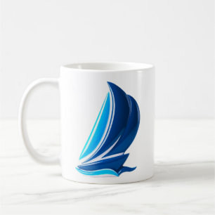Mug Aventure du voilier bleu