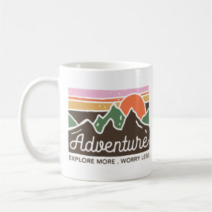 Mug Aventure Explorez Plus De Souci Moins