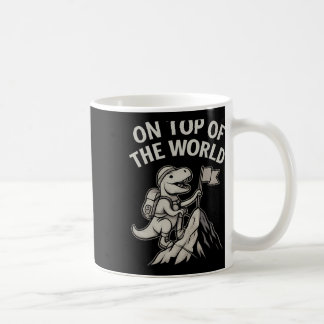 Mug Aventure graphique de dinosaure T-Rex d'escalade d