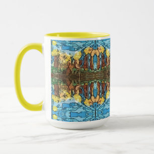 Mug Aventure jaune aztèque