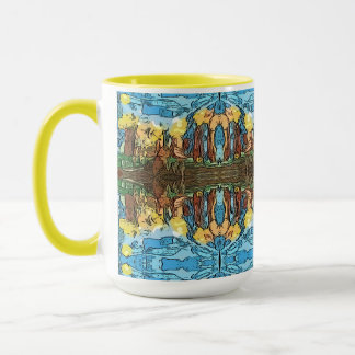 Mug Aventure jaune aztèque
