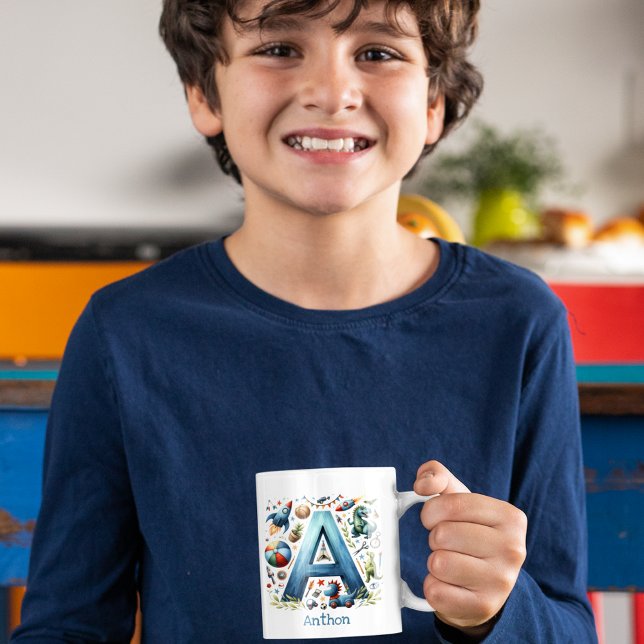 Mug "Aventure Personnalisée 'A'" (Créateur téléchargé)