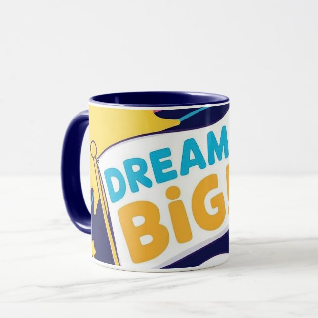 Mug Aventure spatiale : Atteindre les étoiles (Devant gauche)