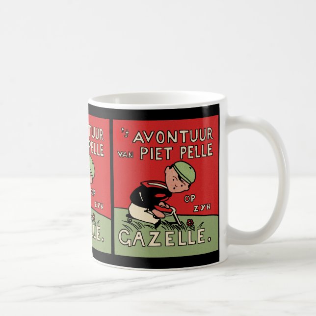 Mug Aventures à vélo de Piet Pelle (Droite)